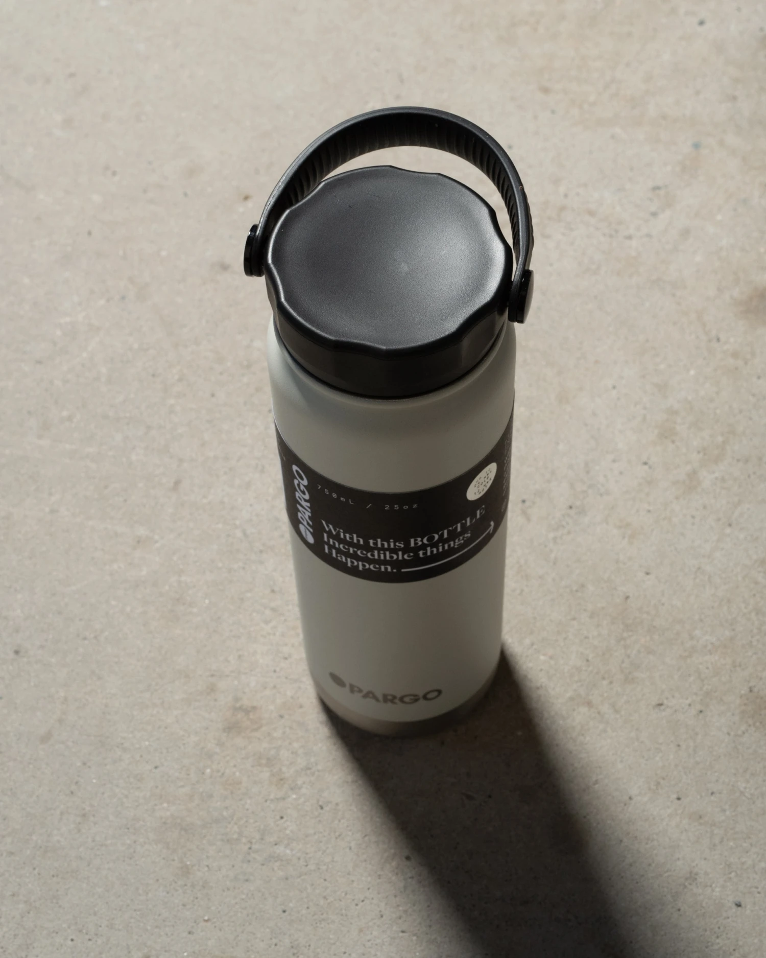 Project Pargo 750ml Insulated Drink Bottle - Bone - Image 3