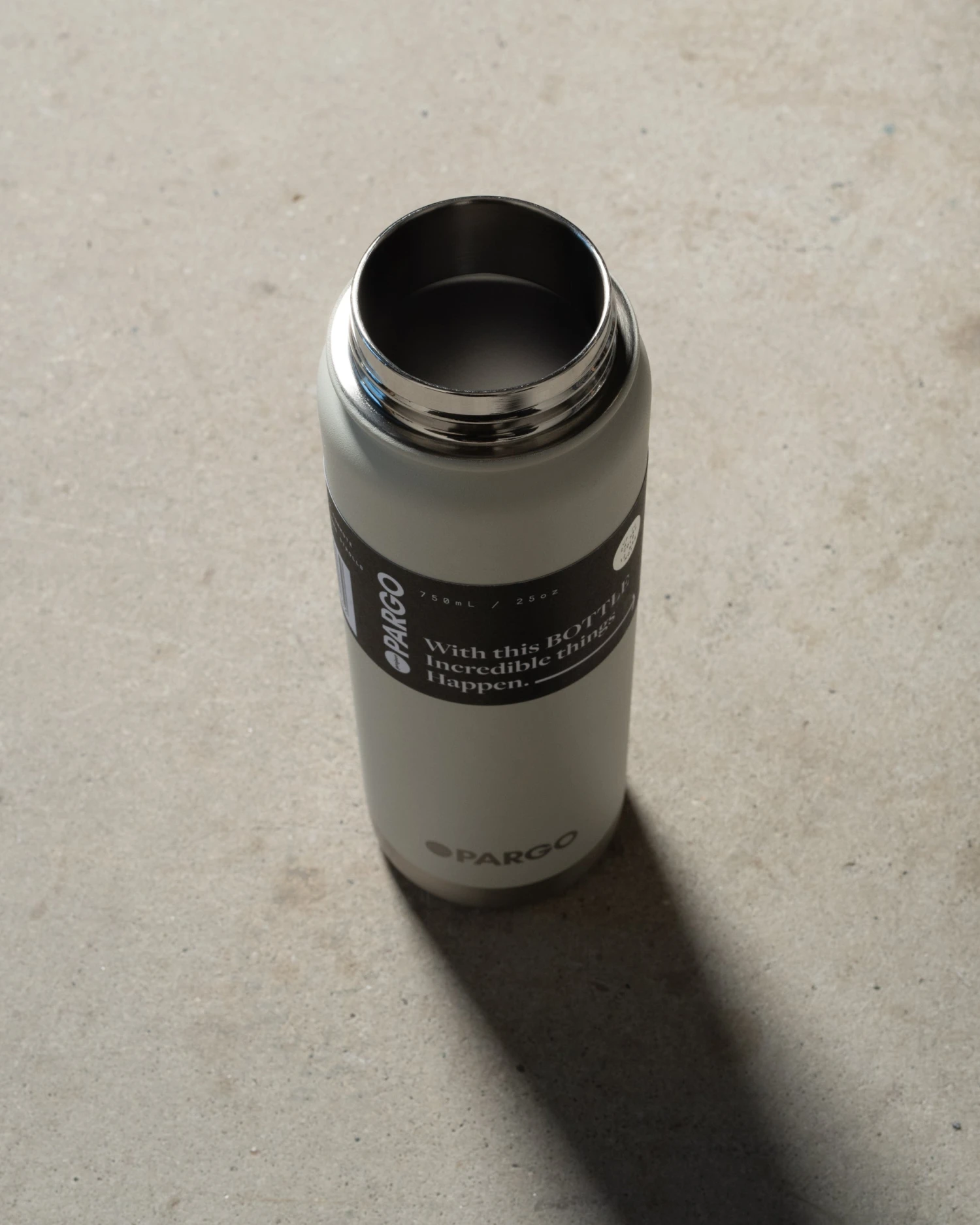 Project Pargo 750ml Insulated Drink Bottle - Bone - Image 4